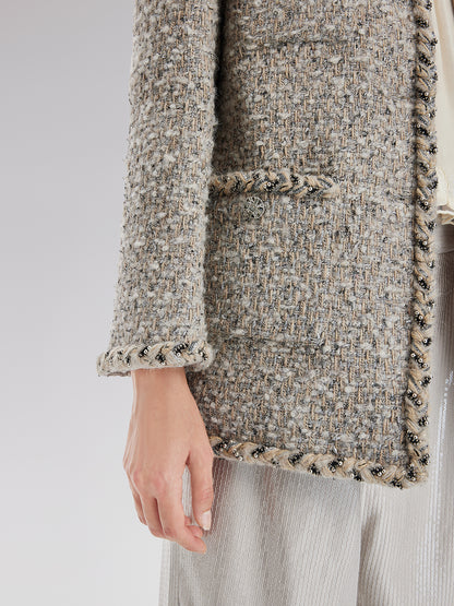 Chic French Tweed Jacket