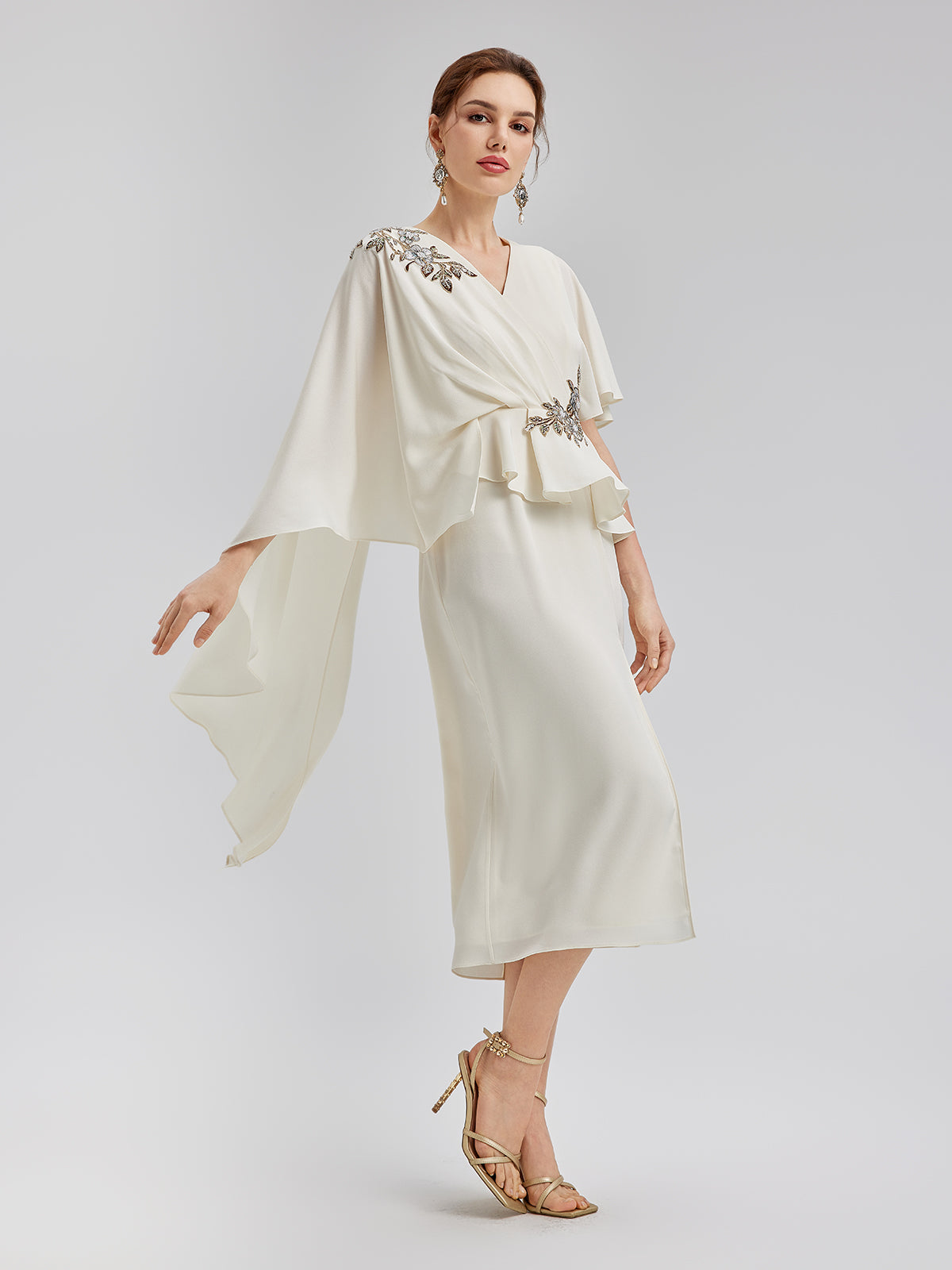 Asymmetrical Design Limited Edition Dress