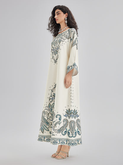 Baroque Hand-Beaded Dress