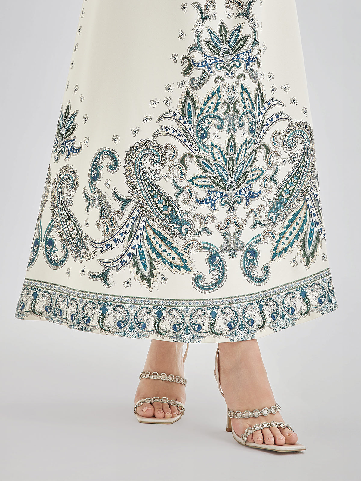 Baroque Hand-Beaded Dress
