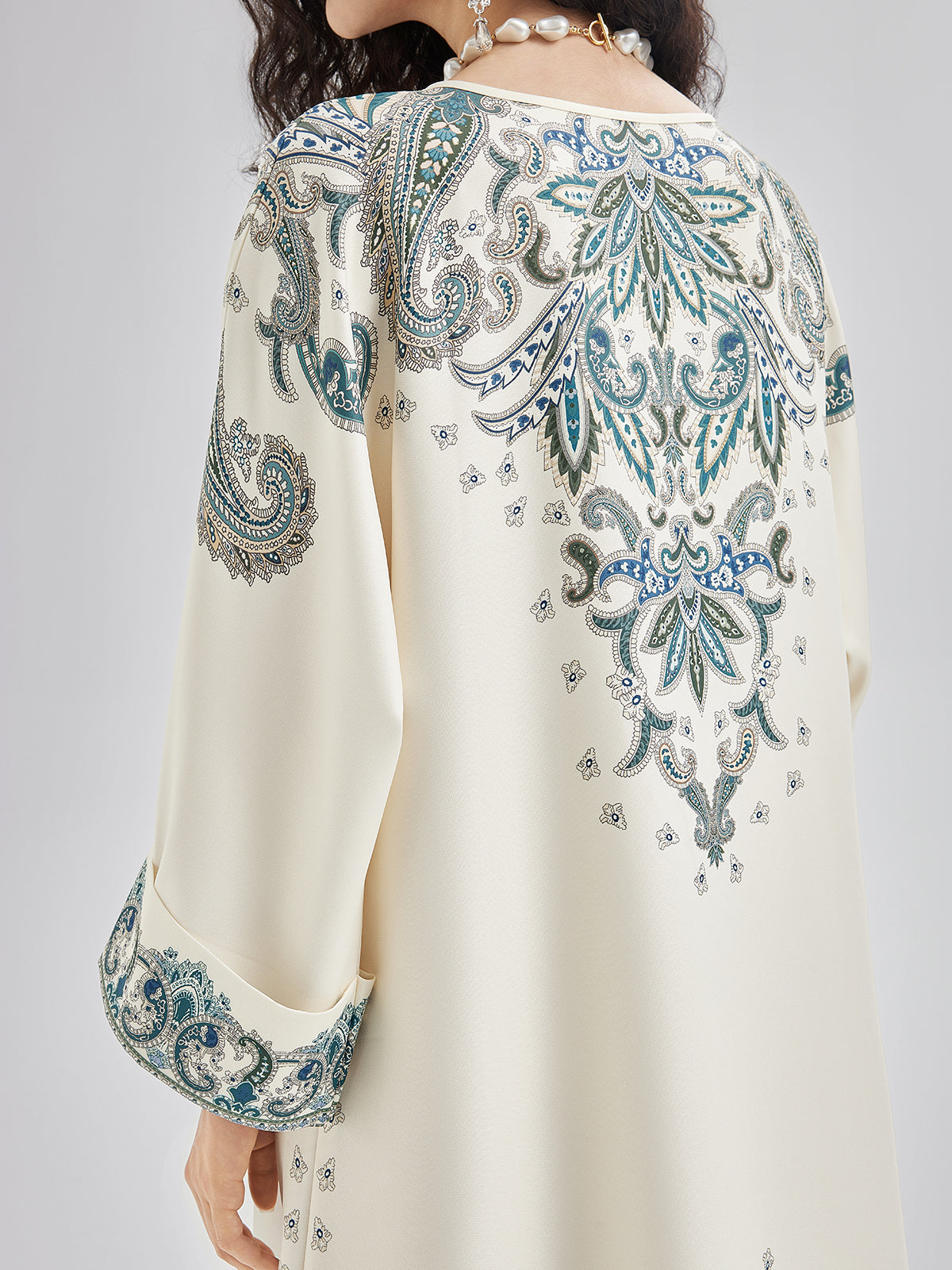 Baroque Hand-Beaded Dress