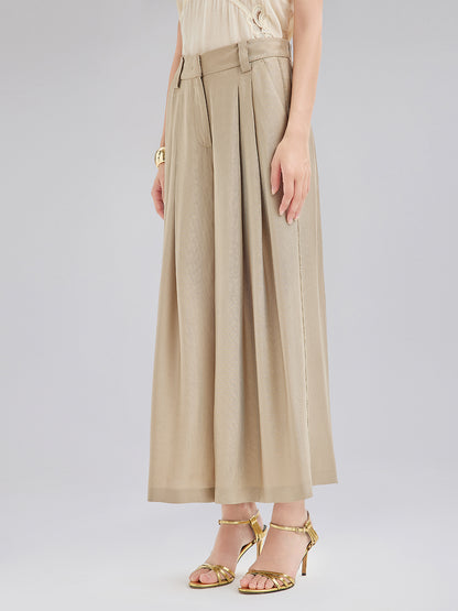 Vintage Metal-Chain Wide Pants
