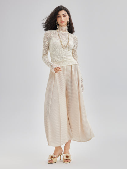 French Lace Pullover Top