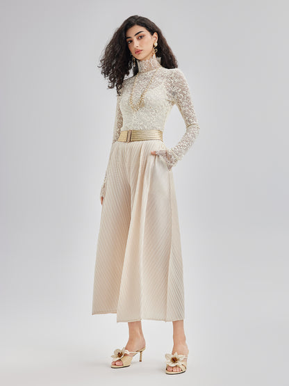 French Lace Pullover Top