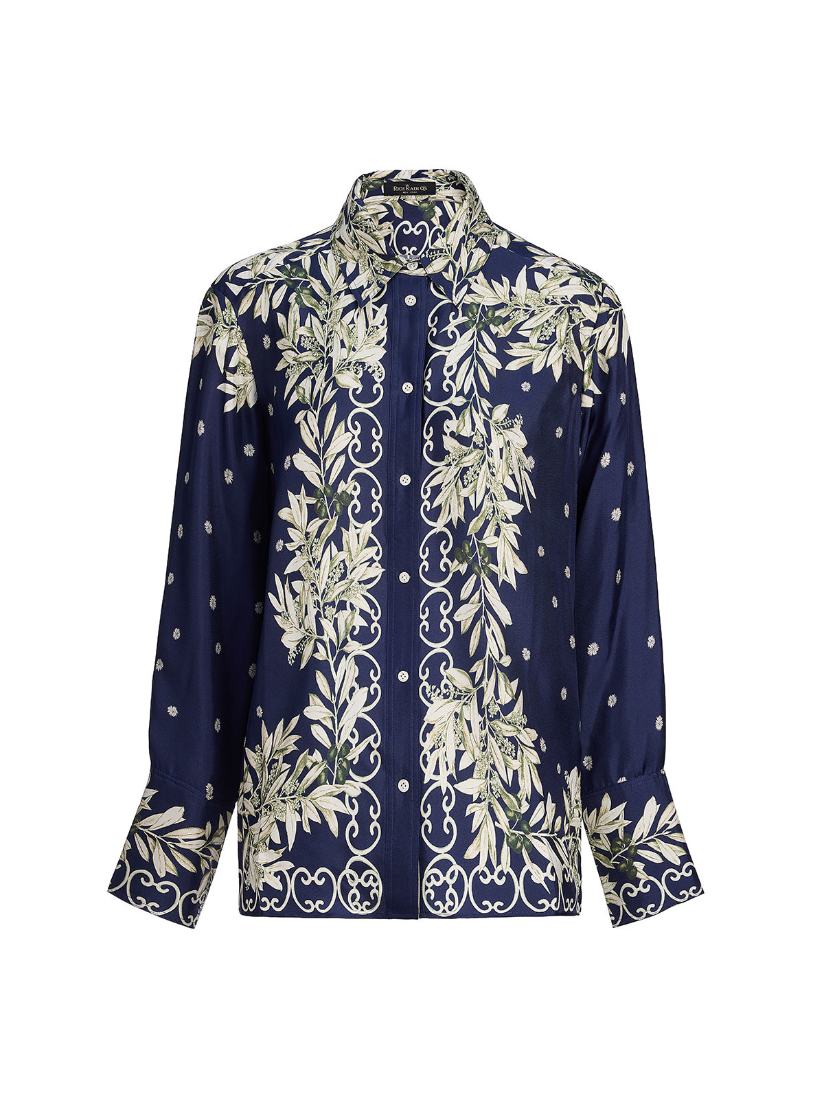 Soft Mulberry Silk Printed Shirt